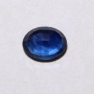 **CERTIFIED 2013** Oval 1.32CT Natural Ceylon Blue Sapphire VS Violetish Blue.